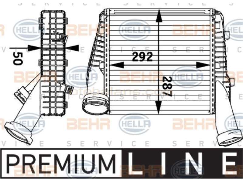 İNTERCOOLER RADYATÖRÜ L