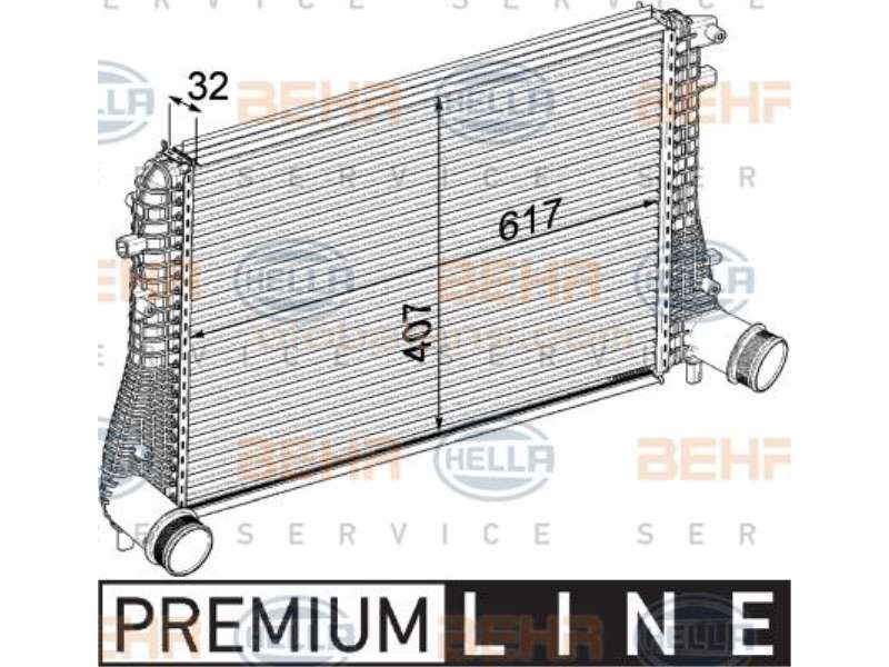 İNTERCOOLER RADYATÖRÜ